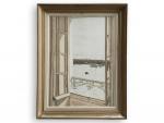 Paul NASSIVET (1904-1977)
L'Ile d'Yeu, la fenêtre ouvert sur la mer...