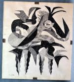 Henri LERAY (1905-1987)
Figure
Dessin signé en bas à gauche
50 x 45...