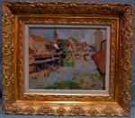 Georges Hanna SABBAGH (1887-1951)
Vue de Chartres
Huile sur toile signée en...