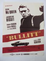 "Bullitt" : (1968) de Peter Yates avec Steve Mac Queen
Affichette...