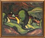 Gio COLUCCI (1892-1974)
Paysage arboré
Huile sur toile signée en bas à...