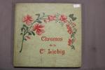 CHROMOS. 1 album LIEBIG contenant 33 séries de 6 images...