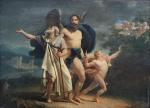 ECOLE FRANCAISE début XIXème
Scène biblique
Huile sur toile
28 x 38 cm...