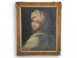 ECOLE FRANCAISE du XIXème
Portrait
Huile sur toile
47.5 x 38.5 cm (très...