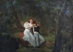 ECOLE FRANCAISE vers 1820/1830
Scène galante
Huile sur toile
24.5 x 33 cm