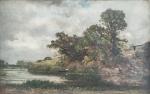 François Édouard BOURNICHON (1816-1896)
Paysage de bord de Loire
Huile sur toile...