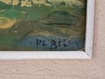 Pierre de BELAY (1890-1947) 
Paysage arboré, 1915. 
Huile sur carton...