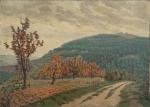 Charles LACOSTE (1870-1959)
Paysage arboré, 1912. 
Huile sur toile signée et...