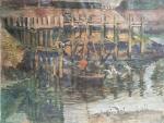 Florent MENET (1872-1942)
Scène maritime
Huile sur toile signée en bas vers...
