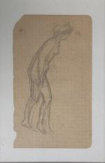 Pierre BONNARD (1867-1947)
Etude de femme
Dessin
14 x 8.5 cm (petites piqûres)