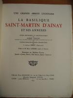 CHAGNY (André). "La basilique Saint Martin d'Ainay et ses annexes....