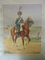 Bucquoy Commandant « N°5 Brigadier du 10è Chasseurs1807 » « N°4 Brigadier du...