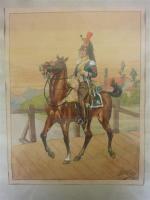 Bucquoy Commandant « N°5 Brigadier du 10è Chasseurs1807 » « N°4 Brigadier du...