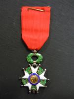 France Ordre de Légion d'honneur. Étoile de Chevalier, Vè République....