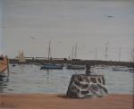 Paul NASSIVET (1904-1977)
L'Ile d'Yeu, Port Joinville, bateaux au port
Huile sur...