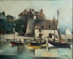 Pierre HODE (1889-1942)
Honfleur, la lieutenance
Huile sur toile signée en bas...