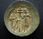 JEAN II Comnène (1111-1143). Solidus concave. Constantinople.  Jean et...