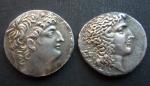 MACEDOINE sous domination romaine. AESILAS, questeur (92-88). Tétradrachme argent. (Pozzi...