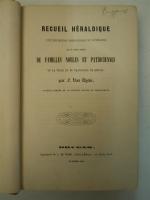 [HÉRALDIQUE]. Réunion de 3 ouvrages d'héraldique flamande.  ; . VAN...
