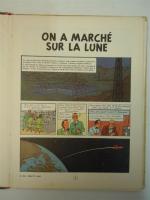 [BANDE DESSINÉE]. HERGÉ. 3 albums de Tintin. Paris, Castermann, 1954-1956 ; cartonnage...