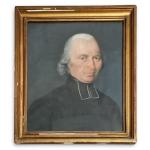 ECOLE FRANCAISE du XIXème
Portrait présumé de l'abbé de Forcrand de...