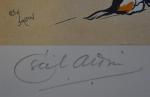 Cecil ALDIN (1870-1935)
Le départ
Estampe signée en bas à gauche
37 x...