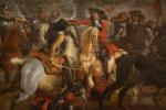Johann Philip LEMBKE
Scène de bataille
Toile
59 x 84.5 cm (restaurations anciennes)
Au...