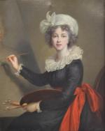 Elisabeth VIGÉE-LEBRUN (1755-1842) d'après.
Autoportrait
Huile sur toile
61 x 49 cm

Note:
- Il...