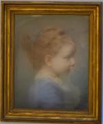 ECOLE FRANCAISE du XIXème
Portrait de jeune fille de profil
Pastel
46 x...