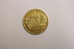 Pièce de 40 francs en or Louis XVIII 1816 L...