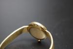 Montre bracelet de femme en or jaune 18K (750), cadran...