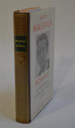 LA PLEIADE Malraux, Romans, un volume