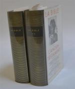 LA PLEIADE La Bible, deux volumes