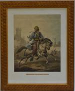 Carle VERNET (1758-1836) d'après.
Mameluck au grand galop
Gravure
48 x 38.5 cm...