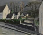 Georges LAPORTE (1926-2000)
Rue à Pontivy
Huile sur toile signée en bas...