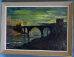 Roger GOURGEOT (1903-1978)
Tolède, Pont Saint Martin, 1965.
Huile sur toile signée...