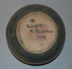 René QUILLIVIC (1879-1969) pour QUIMPER - Manufacture HB
Jatte ronde en...