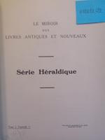 "Le Miroir des Livres Antiques & Nouveaux. Série héraldique. N°...
