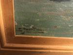 Louis JOURDAN, "Paysage", huile sur carton signé en bas à...