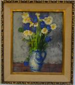 Albert DEMAN (1929-1996)
Bouquet de fleurs
Huile sur toile signée en bas...
