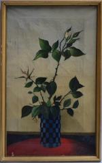 Albert DEMAN (1929-1996)
Bouquet de roses
Huile sur toile signée en bas...