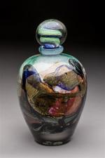 Jean-Claude Novaro (né en 1943)
Flacon de forme bombée en verre...