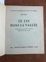 Honoré de BALZAC, "Le lys dans la vallée", illustrations CURUTCHET,...