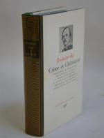 LA PLEIADE, Dostoïevski, Crime et châtiment, un volume