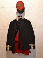 [militaria] Uniforme d'officier dragon, 1914-18: veste, pantalon, képi