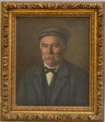 Victor P. MENARD (1857-1930)
Portrait d'homme
Huile sur toile signée en bas...