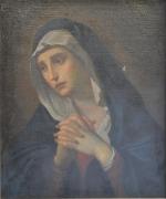 ECOLE FRANCAISE du XVIIIème
Vierge en prière
Huile sur toile
55.5 x 46.5...