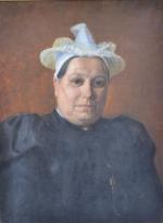ECOLE FRANCAISE de la fin du XIXème
Portrait de femme
Huile sur...