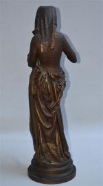 Albert Ernest CARRIER-BELLEUSE (1824-1887)
La liseuse
Bronze signé
H.: 79 cm
