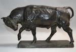 Charles Cary RUMSEY (1879-1922)
Taureau, 1912.
Bronze signé, daté et cachet de...